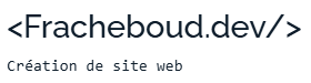 Logo fracheboud